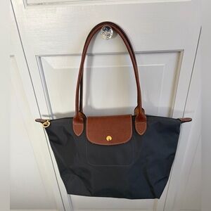 Longchamp LePliage Gray Nylon Tote